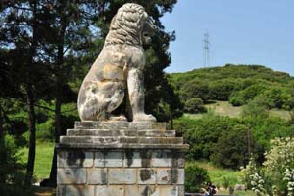 Nach Erkundung von Argilos - Der Löwe von Amphipolis