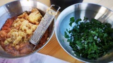 Potato fritters and wine tasting - open air in Ferroplois