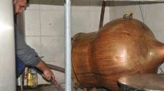 Grappa distillation in Platamonas