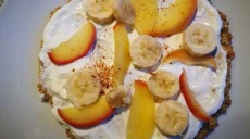 Birnendicksaft – und eine Obstpizza zum Frühstück