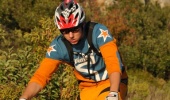Tobias Woggon - Enduro All-Mountain Biker checking Trails