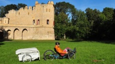 Bike Tour Lednice - with AZUB Recumbent and BTurtle