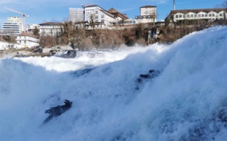 Laufen - Another stop at the Rhine Falls from Schaffhausen