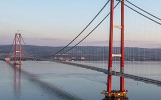 Çanakkale-1915-Köprüsü – längste Hängebrücke der Welt