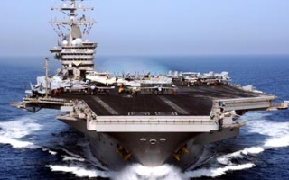 USS Dwight D. Eisenhower in Antalya