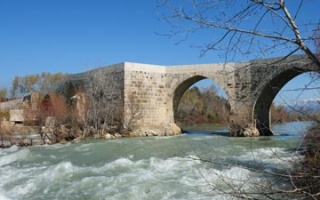Mit Wolfgang Dorn in Aspendos