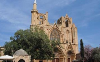The port city of Famagusta - today Gazimağusa